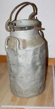 beulen milch kanne groß rein alu minium SELVE ur alt behälter top vintage deko
