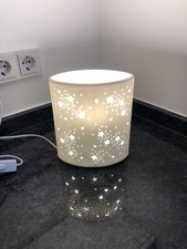 Porzellan Lampe 20 cm Fensterlampe