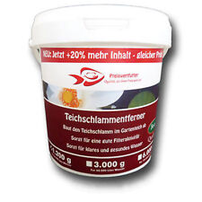 Teichschlammentferner 1,2kg Gartenteich Pflegemittel Schlammregulierer Koi Teich