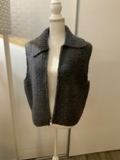 MARC O POLO Boucle Weste Strickjacke Gr. XL grau neu mit Etikett