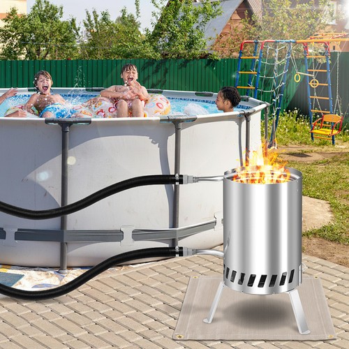 Poolheizung holz ofen - poolheizung,