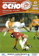 Sportfreunde Siegen - FSV Frankfurt (Stadionzeitung vom 08.12.07)