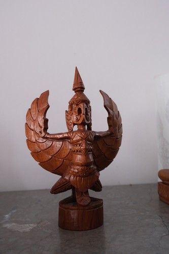 Garuda holzfigur - garuda,