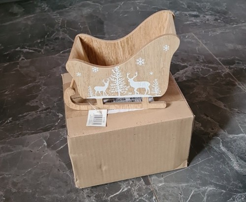 Kleiner weihnachtsschlitten - kleiner,