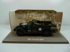 BL20 Atlas IXO 1/43 Blindés WW2 : M3 Scout Car white US army USA