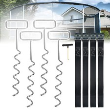 4 Pack Bodenanker Trampolin