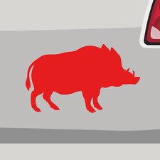 Aufkleber Wildschwein Kontur