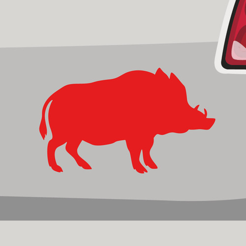 Aufkleber wildschwein kontur - aufkleber,