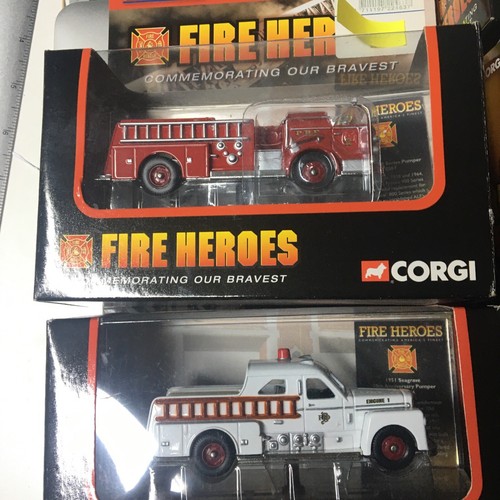 Konvolut corgi toys fire - 9/11,