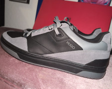 NEU Rare HUGO BOSS Edel Sneaker RED EDITION Switon Tenn rbsd Winter schwarz grau