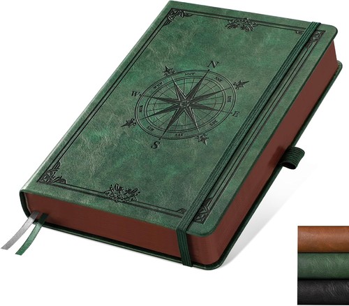 Notizbuch liniert pu - pu, leder