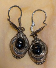 Paar bezaubernd .835 Silber Ohrringe Schaumgold Tracht Oktoberfest