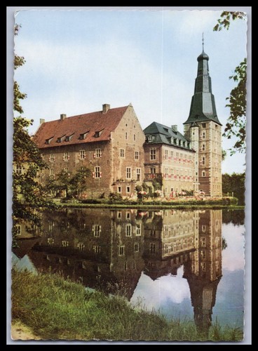 Ansichtskarte schloss raesfeld - schloss,
