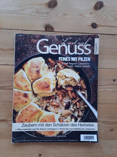 Zeitschrift kochmagazin lust - kochmagazin, "lust