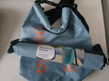 2 wasserdichte Rucksäcke von ROSSMANN - 10 Liter - bleu/orange/schwarz - neu