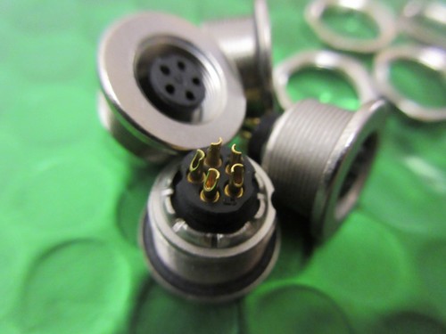 Rundstecker fach montage - rundstecker, 5-fach