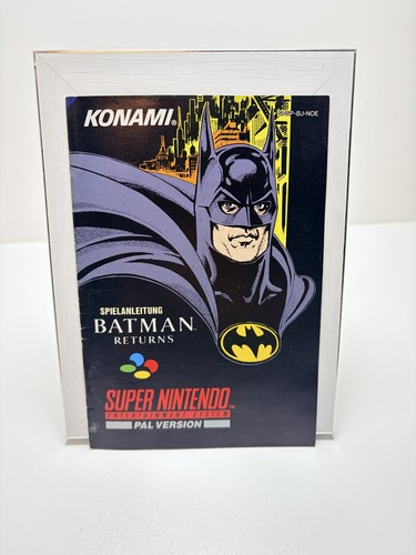 Original snes anleitung batman - anleitung,