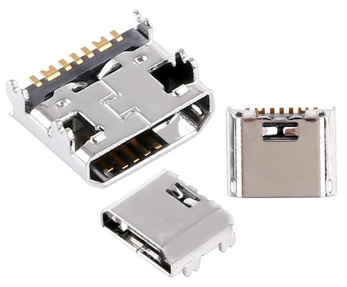 Micro usb buchse - usb, ladebuchse