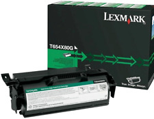Lexmark T654X80G Original Toner Schwarz für Lexmark T654 T656 ca. 36.000 Seiten