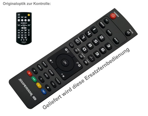 Ersatz fernbedienung passend - fernbedienung,