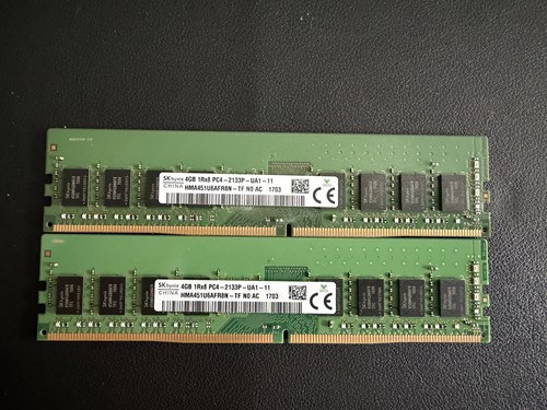 8gb hynix ddr4 - (2x, 4gb)