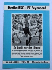 Hertha BSC - FC Feyenoord