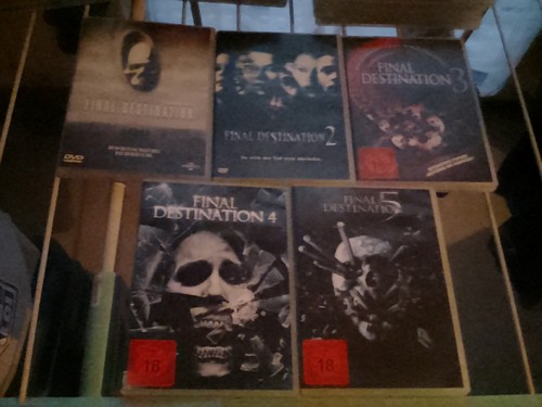 Final destination dvd - final, 1-5