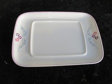 Villeroy & Boch Bel Fiore Unterteil für Butterdose Butterplatte 19,4 x 13,3 cm