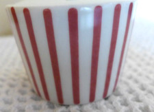 MELITTA ZÜRICH Streifen ROT kleine Zuckerdose 5-12 TOP 100 ml / Zuckertopf