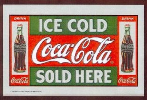 Coca cola flasche ice cold - flasche,