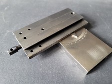 Uhrmacher Kreuzsupport + Drehteller + Skala Teil Drehmaschine Wolf, John & Co.