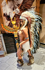 Indianer kopfschmuck war - indianer,