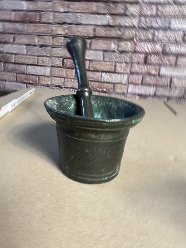Alter mörser messing patina - mÖrser,