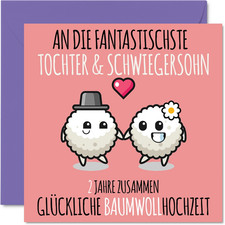 Stuff4 2. Hochzeitstag Karte