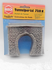 Spur N    Busch   7510  -  Tunnelportal  /   Neu in OVP