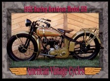 Champs 1992 American Vintage Cycles - 1932 Harley-Davidson Modell 21B Nr. 117