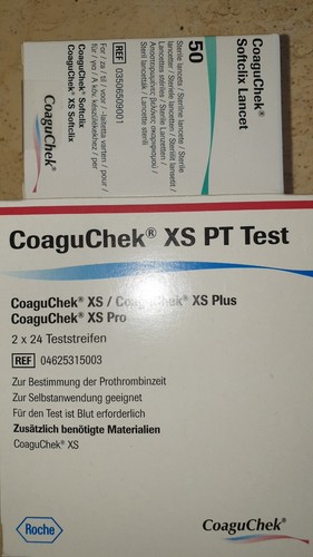 Coaguchek test - coaguchek, pt