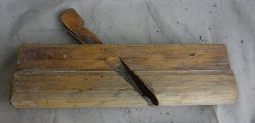 Alter holzhobel hobel - holzhobel, aus
