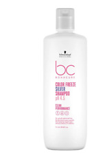 Schwarzkopf BC Bonacure Color Freeze SILVER Shampoo 1000 ml Anti Gelbstich