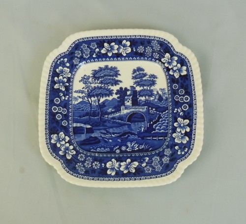 Blue tower spode teller - tower,