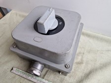 DDR Schalter 63A Nockenschalter Hauptschalter Drehschalter Starkstrom Kraftstrom