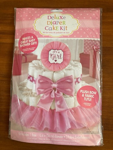 Windeltorte diy set mädchen - windeltorte,