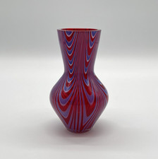 Vintage Design Glas Vase  •