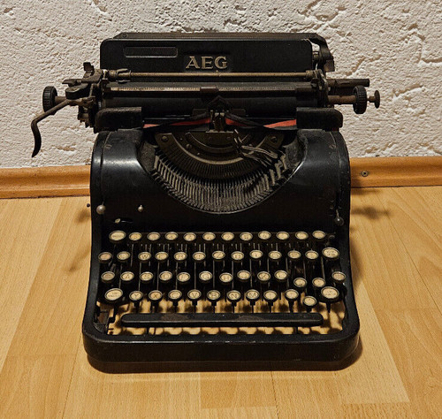 Alte aeg schreibmaschine - aeg,