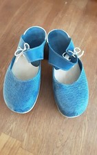 Calou Schweden Clogs Blau