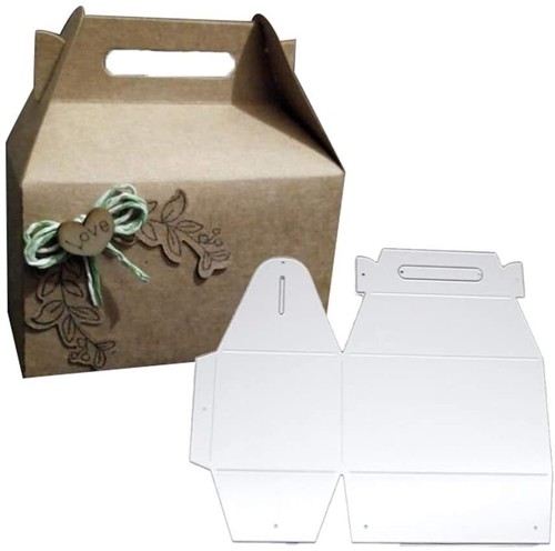 Stanzschablone geschenkbox - stanzschablone,