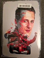 Vintage Metallschild Michael-Geschenk Deko 20x30cm Werkstatt,Ferrari,Schla