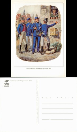 Postgeschichte postillione - ,