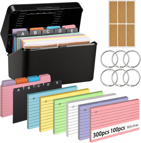 Karteikarten box set 5 - karteikarten, x