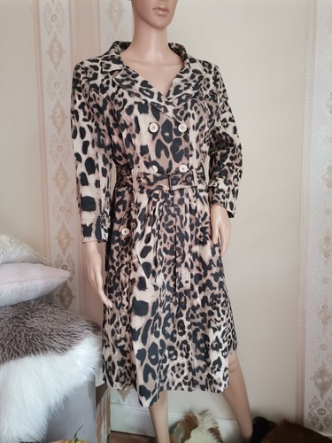 Marc cain leopard damen mantel - cain,